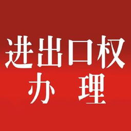 辦理進出口權的流程
